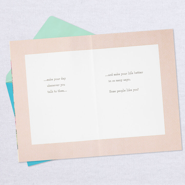 Hallmark Marjolein Bastin You Make Me Smile Friendship Card