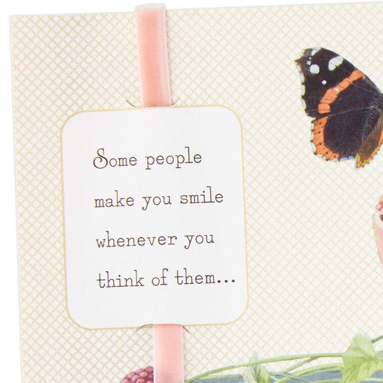 Hallmark Marjolein Bastin You Make Me Smile Friendship Card