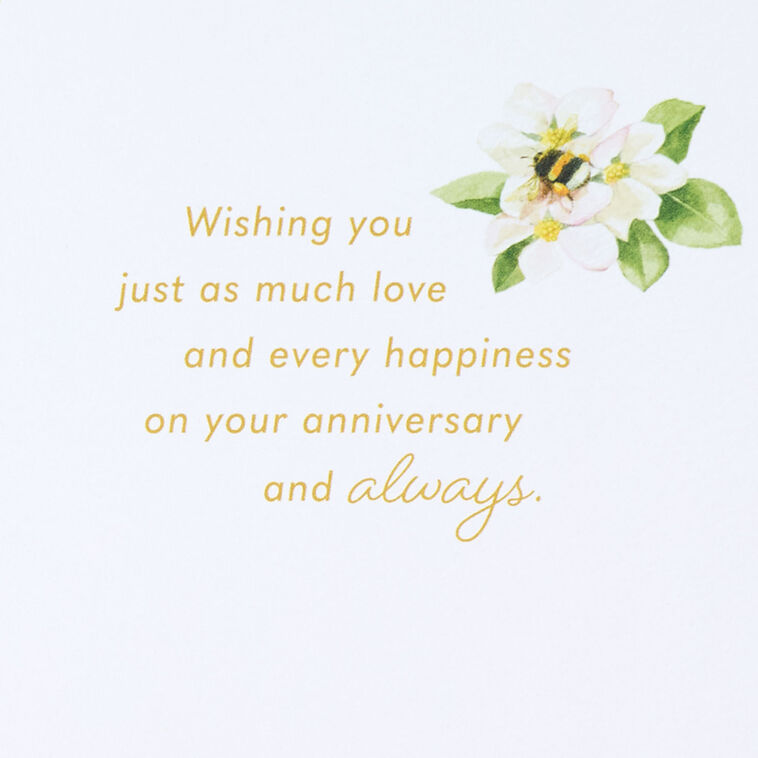 Hallmark Marjolein Bastin Your Love Makes My Heart Feel At Home Anniversary Card For Parents