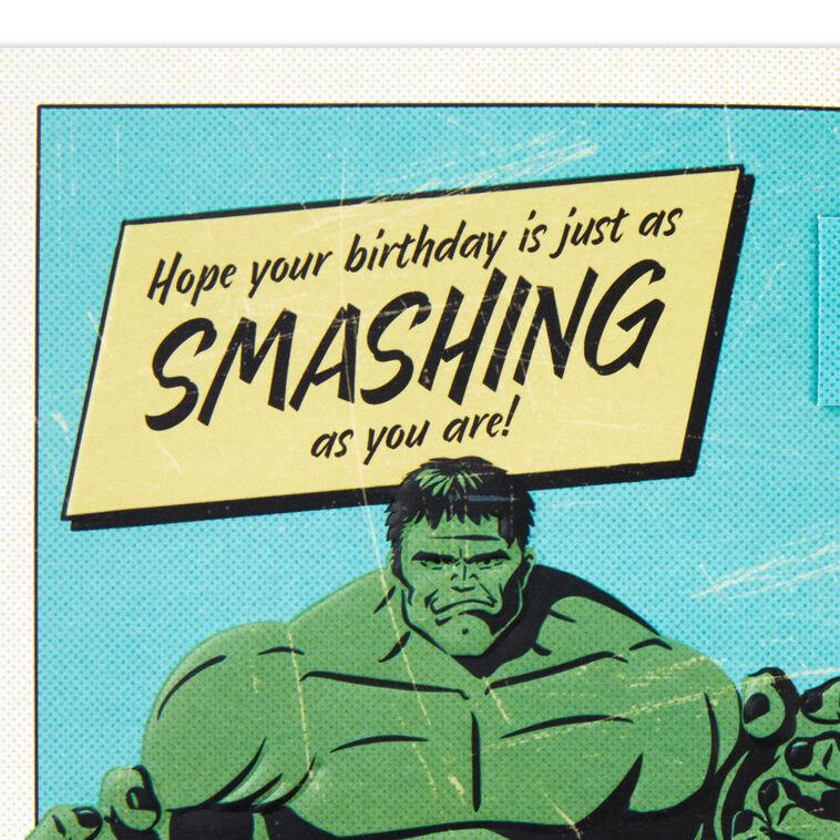 Hallmark Marvel Avengers One Super Son Pop-Up Birthday Card