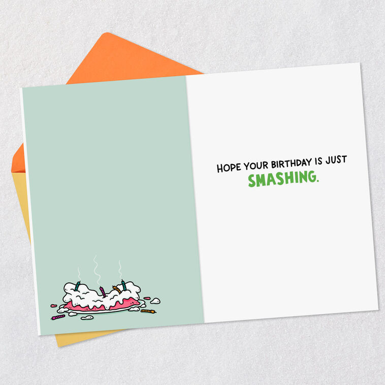 Hallmark Marvel Avengers Smashing Day Funny Birthday Card