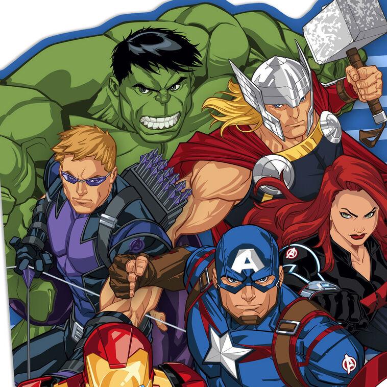 Hallmark Marvel Avengers You Deserve An Awesome Day Birthday Card For Grandson