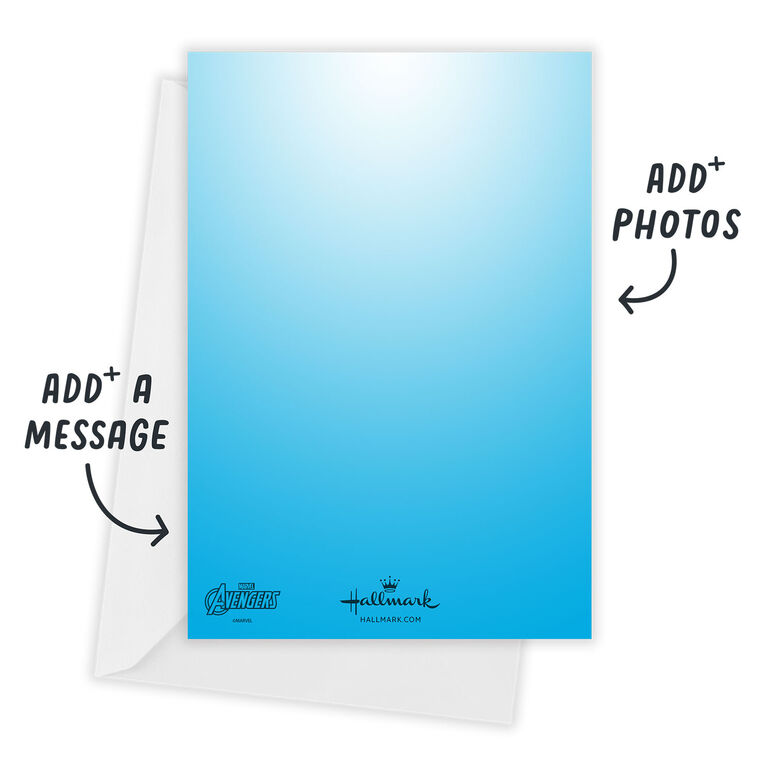 Hallmark Marvel Captain America We Need Heroes To Celebrate Flat Birthday Invitation