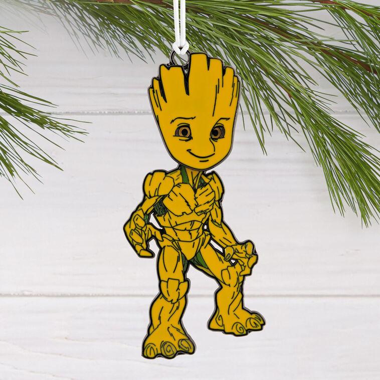 Hallmark Marvel Groot Moving Metal Hallmark Ornament