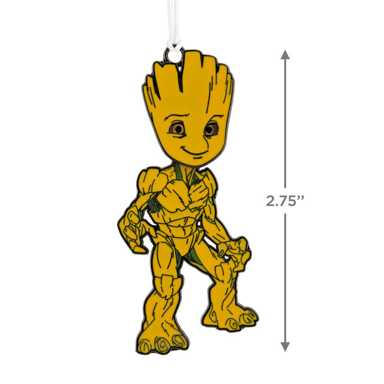 Hallmark Marvel Groot Moving Metal Hallmark Ornament