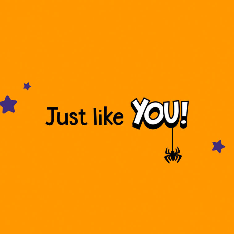 Hallmark Marvel Spider-Man All Kinds Of Amazing Halloween Card For Grandson