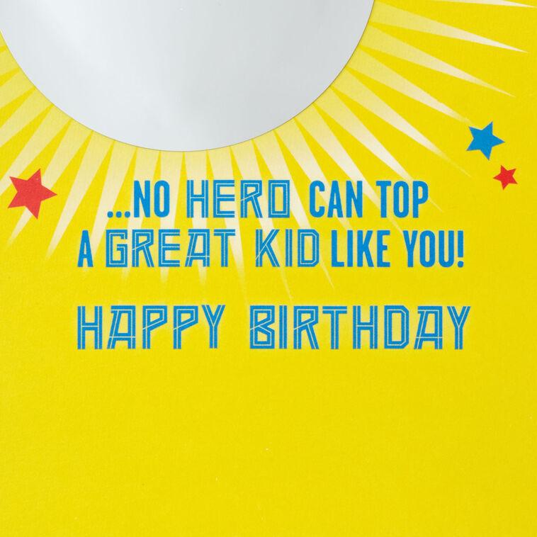 Hallmark Marvel Spider-Man You're A Great Kid Birthday Card