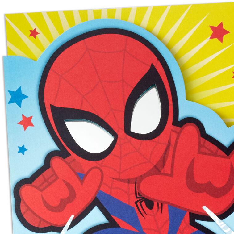 Hallmark Marvel Spider-Man You're A Great Kid Birthday Card
