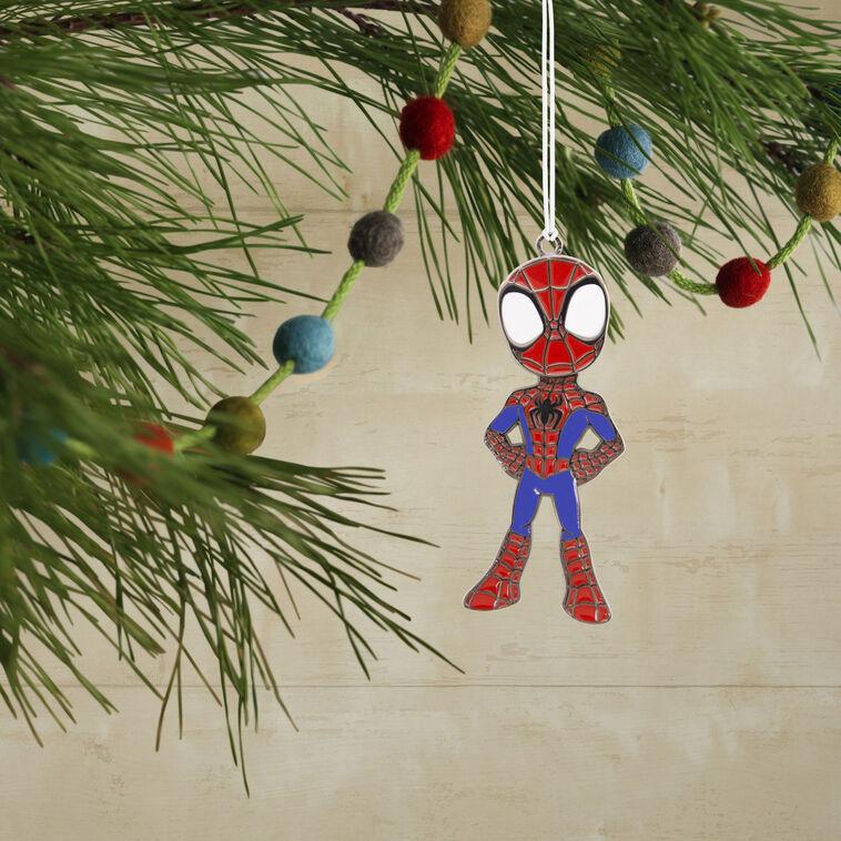 Hallmark Marvel Spidey And His Amazing Friends Spidey Moving Metal Hallmark Ornament