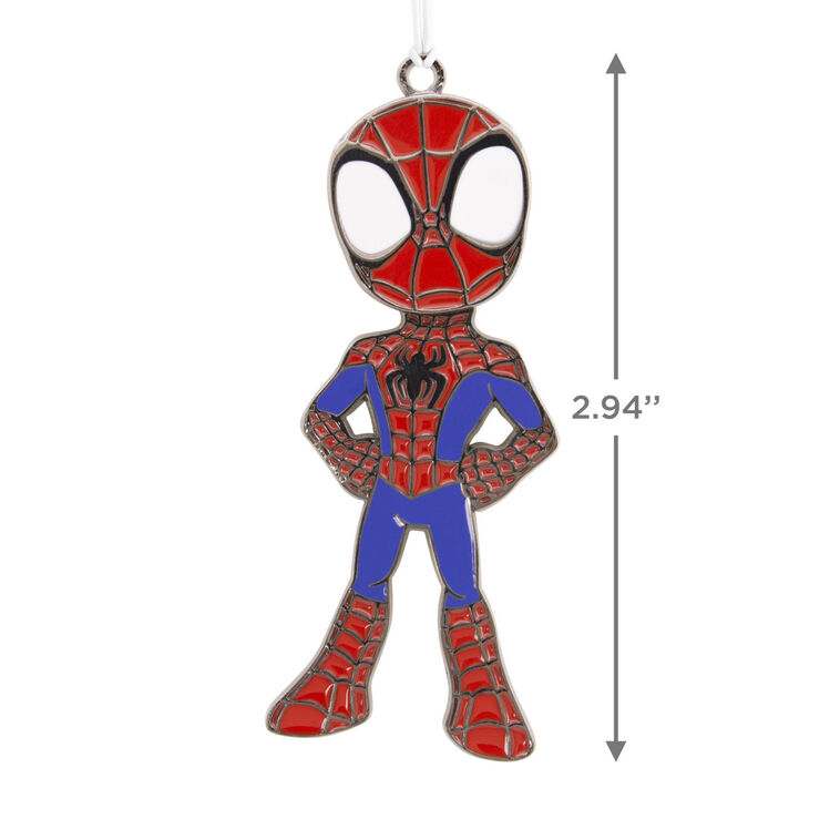 Hallmark Marvel Spidey And His Amazing Friends Spidey Moving Metal Hallmark Ornament