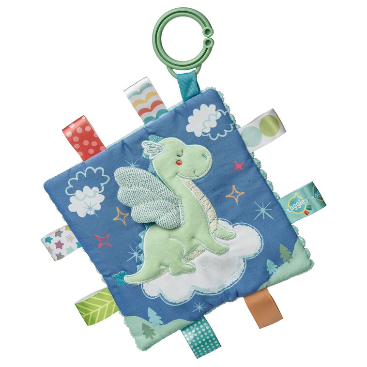hallmark Mary Meyer Taggies Crinkle Me Drax Dragon Baby Toy