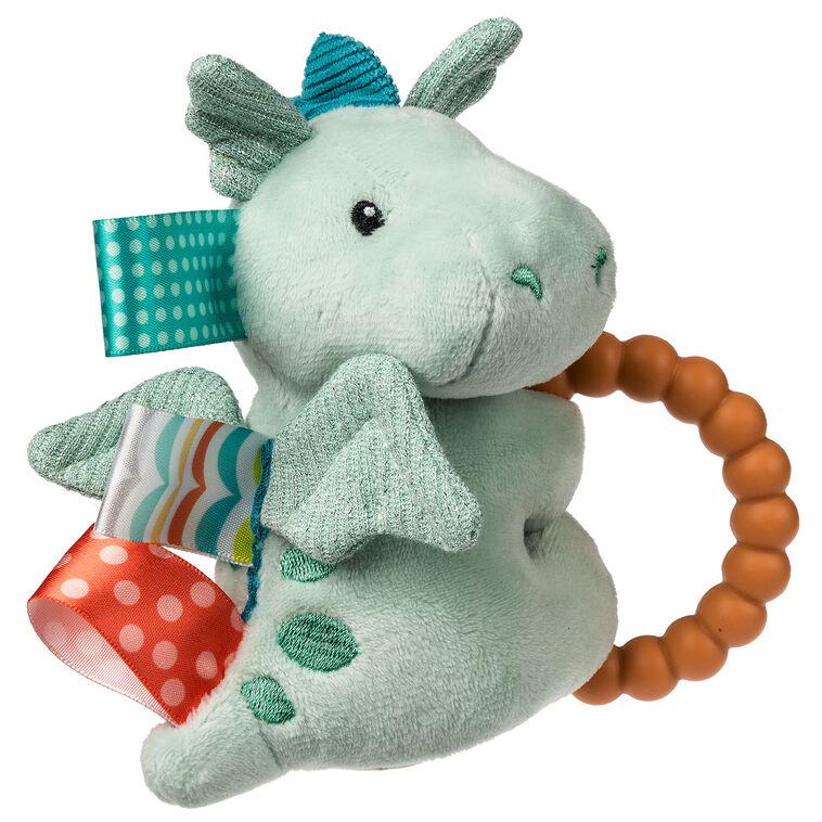 Hallmark Mary Meyer Taggies Drax Dragon Plush Toy With Teether And Rattle