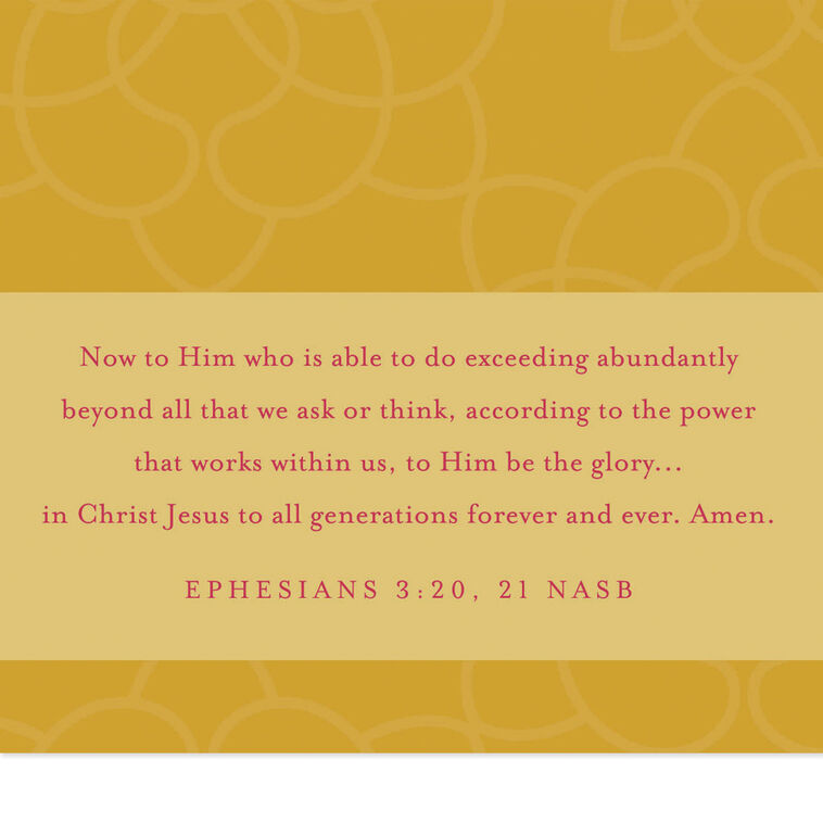 Hallmark May God Richly Bless You Religious Clergy Appreciation Card