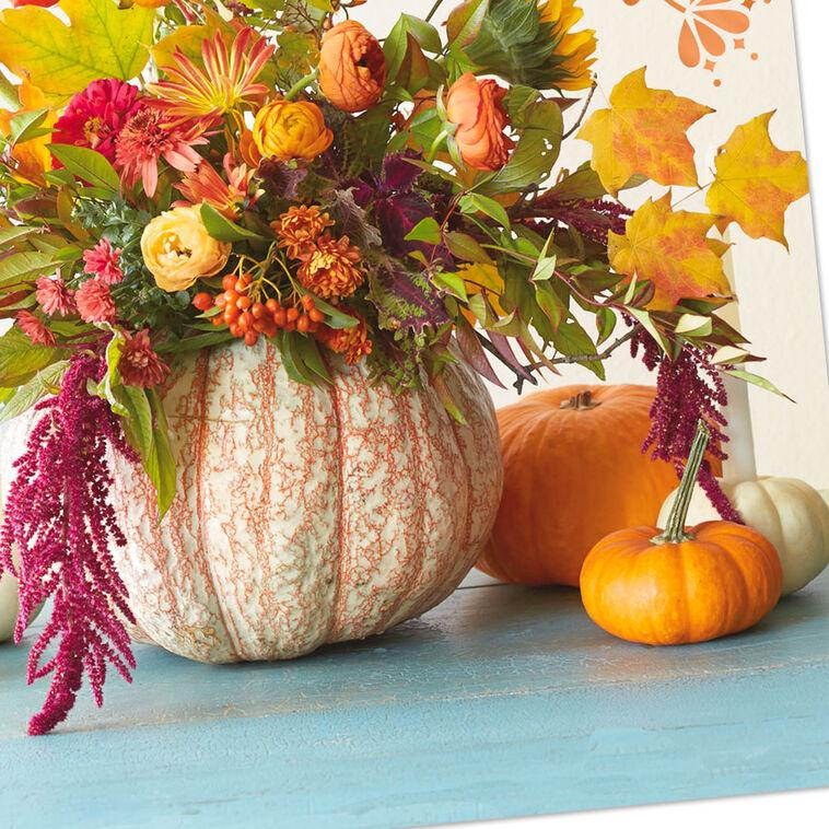 Hallmark May His Blessings Warm Your Heart Religious Thanksgiving Card