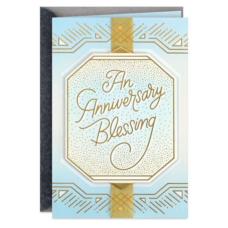 hallmark May the Sun Shine on Your Dreams Anniversary Card for Couple