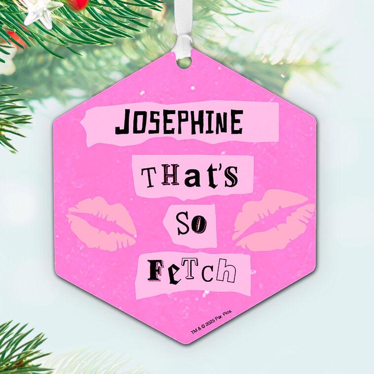 Hallmark Mean Girls Metal Personalized Ornament Custom Text