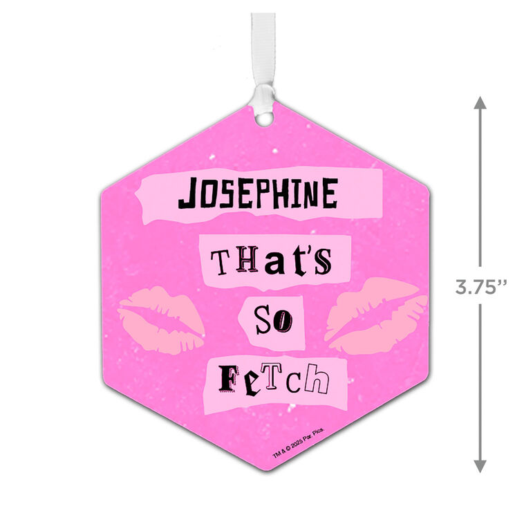 Hallmark Mean Girls Metal Personalized Ornament Custom Text