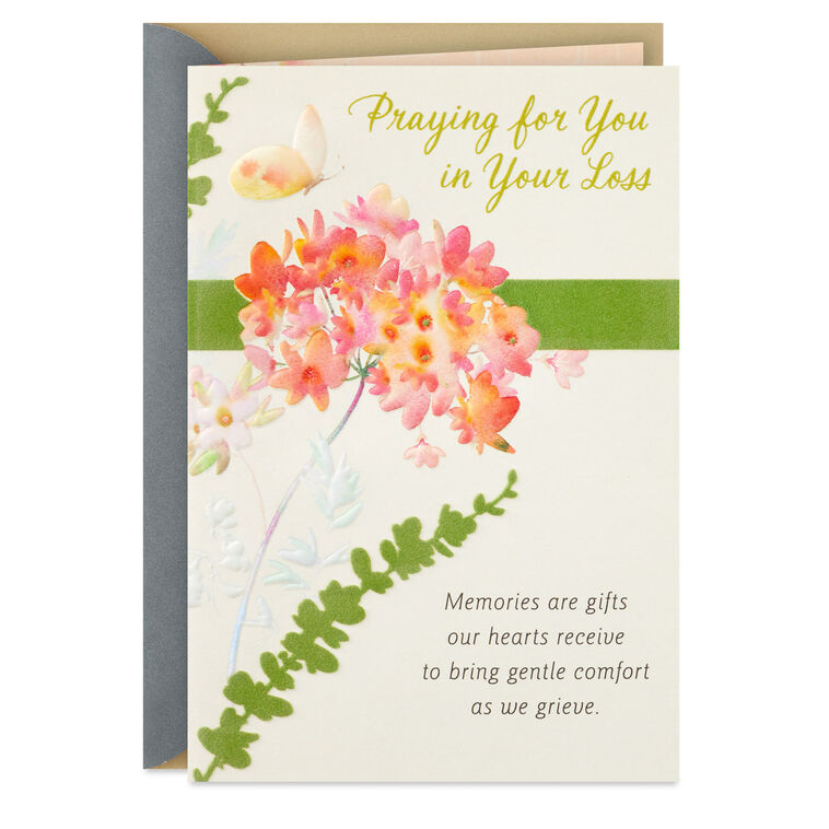 hallmark Memories Are Gifts Religious Sympathy Card