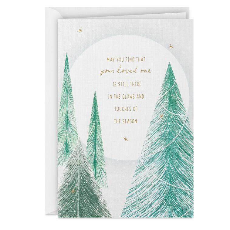 hallmark Memories of Your Loved One Holiday Sympathy Card
