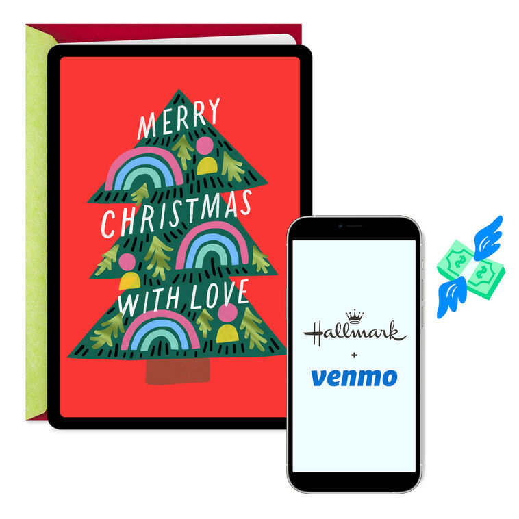 hallmark Merry Christmas With Love Venmo Christmas Card