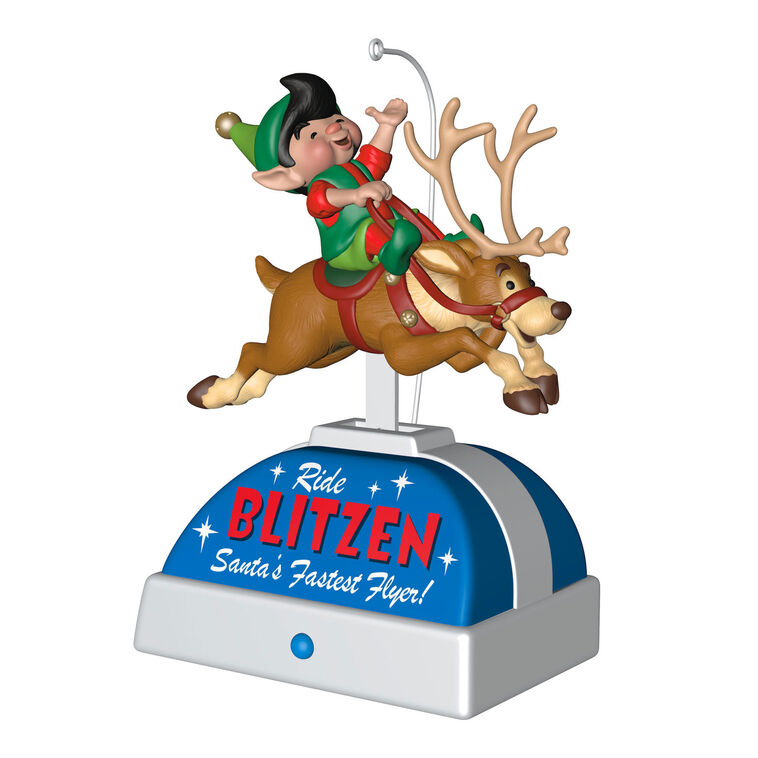 hallmark Merry Mechanical Ride Musical Ornament With Motion
