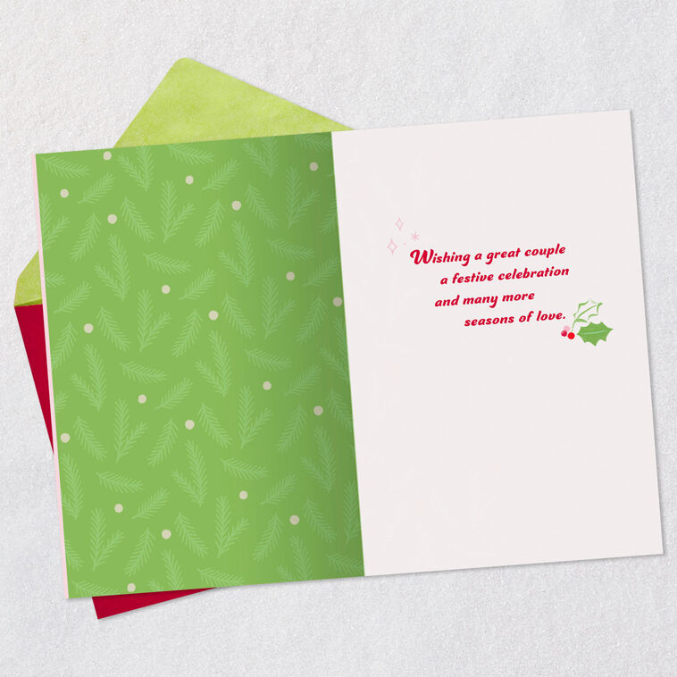 Hallmark Merry Mistletoe Christmas Card For Niece And Her Husband