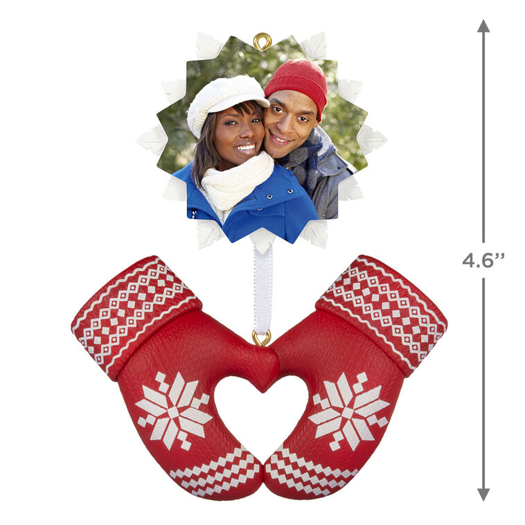 Hallmark Merry Mittens Personalized Ornament Custom Photo