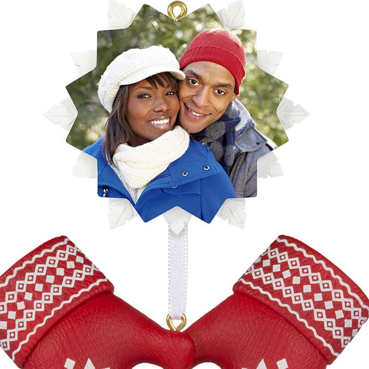 Hallmark Merry Mittens Personalized Ornament Custom Photo