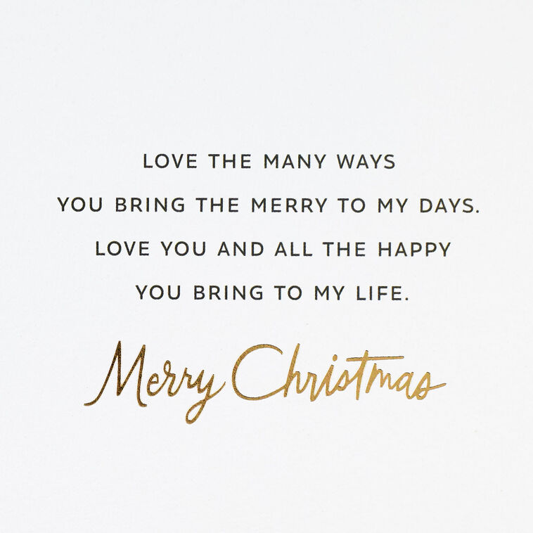 Hallmark Merry Vintage Red Truck You're Loved Christmas Card