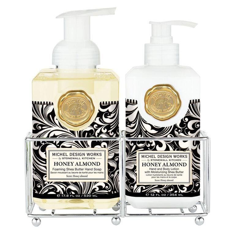 hallmark Michel Design Works Honey Almond Hand Care Caddy