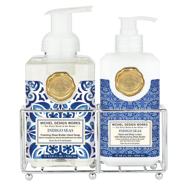 hallmark Michel Design Works Indigo Seas Hand Care Caddy
