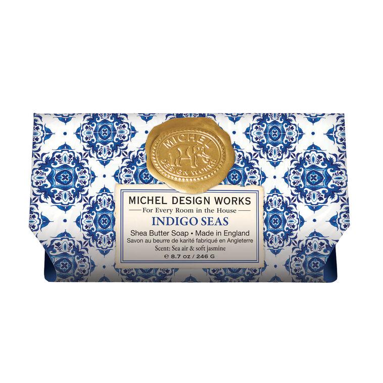 hallmark Michel Design Works Indigo Seas Large Bath Soap Bar