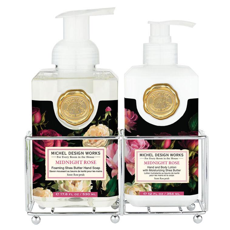 hallmark Michel Design Works Midnight Rose Hand Care Caddy