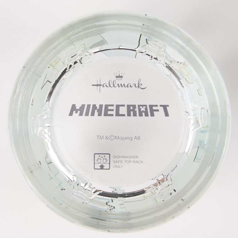 Hallmark Minecraft Game Icons Collectible Drinking Glass 13.5 Oz