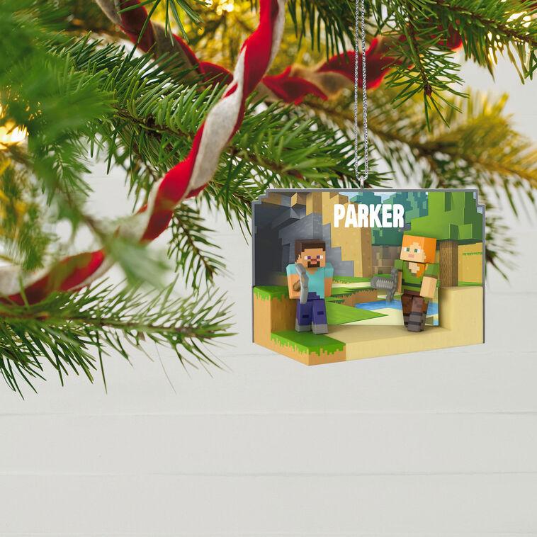 Hallmark Minecraft My World Personalized Ornament Custom Text