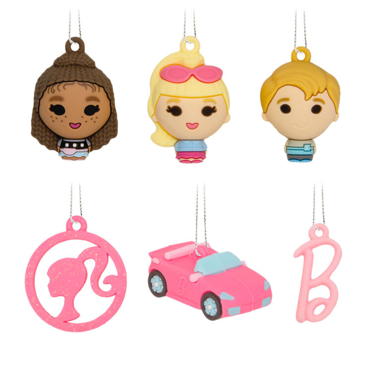 hallmark Mini Barbie™ Shatterproof Hallmark Ornaments Set of 6