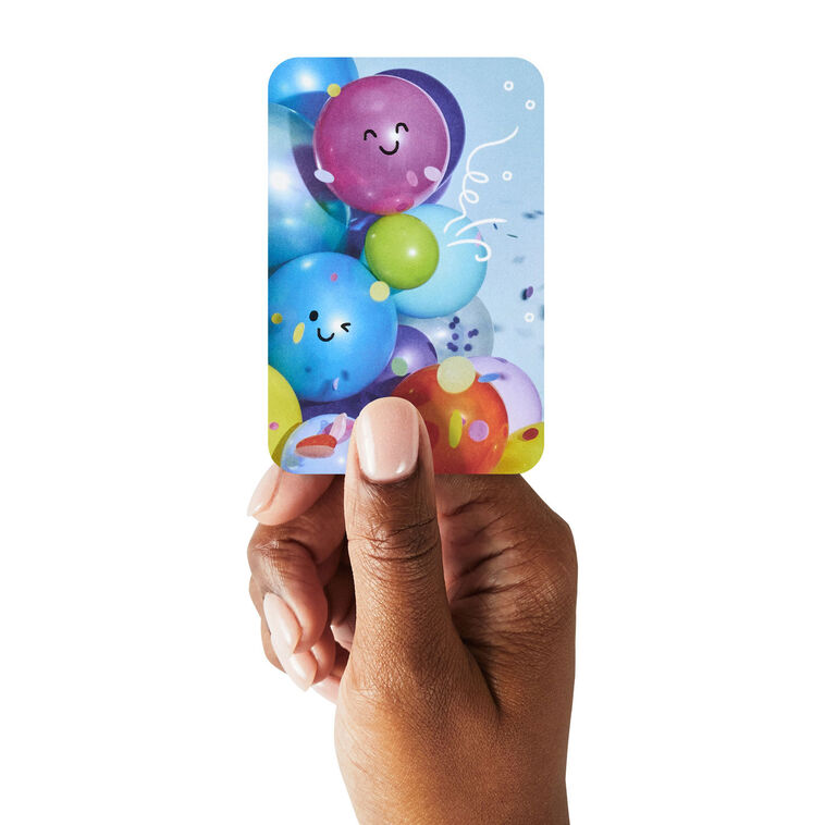 Hallmark Mini Colorful Smiles Assorted Multi-Occasion Cards Pack Of 6