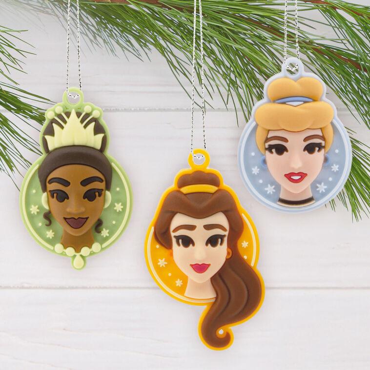 Hallmark Mini Disney Princess Hallmark Tree Topper And Ornaments Set Of 5