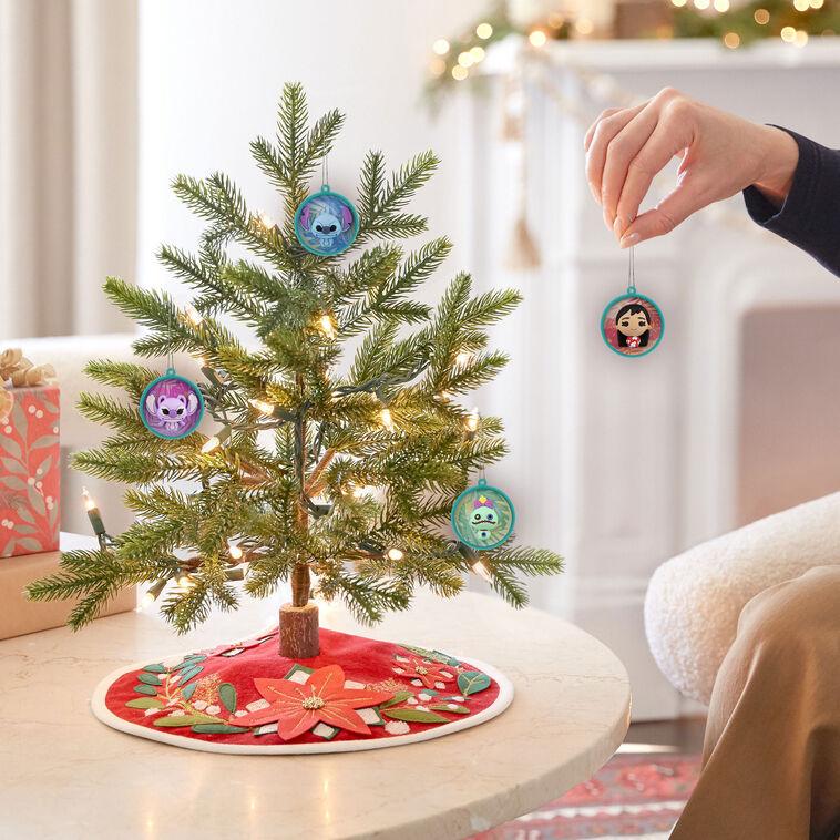 Hallmark Mini Disney Stitch Scenes Shatterproof Hallmark Ornaments Set Of 4