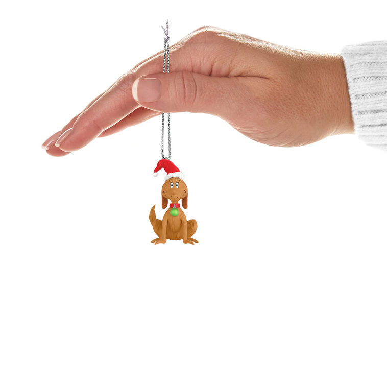 Hallmark Mini Dr. Seuss's How The Grinch Stole Christmas ™ Merry Max Ornament 1.25"
