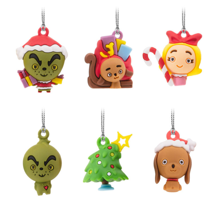 hallmark Mini Dr. Seuss's How the Grinch Stole Christmas ™ Shatterproof Hallmark Ornaments Set of 6