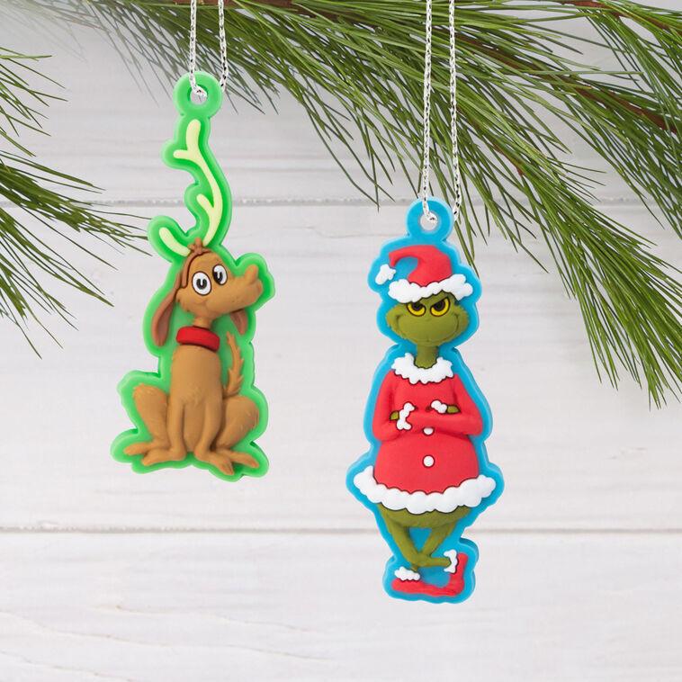 Hallmark Mini Dr. Seuss's How The Grinch Stole Christmas ™ Hallmark Tree Topper And Ornaments Set Of 5