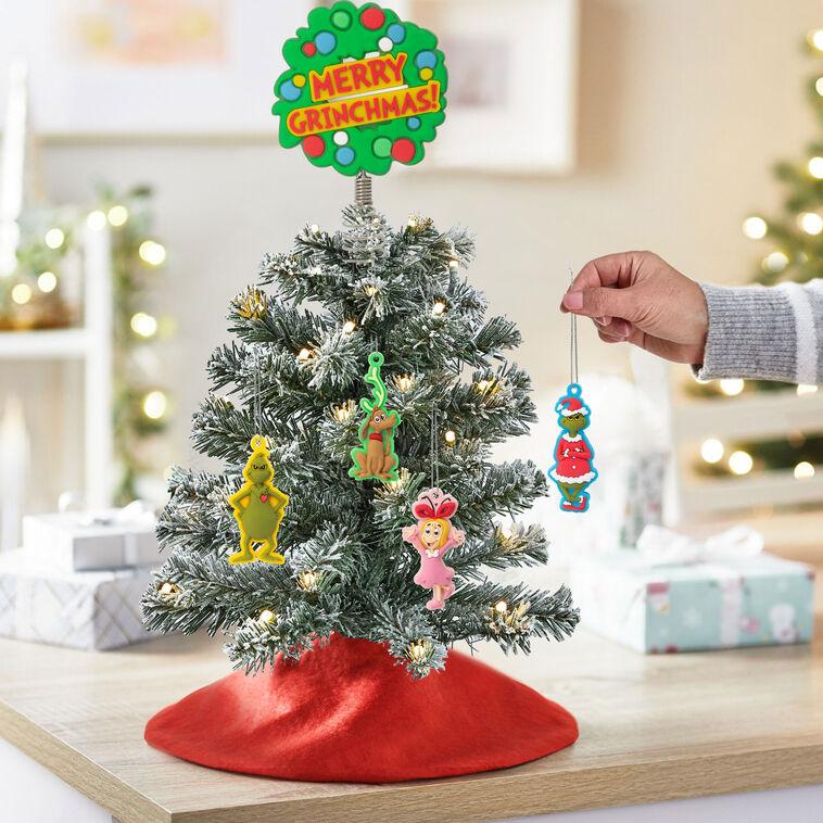Hallmark Mini Dr. Seuss's How The Grinch Stole Christmas ™ Hallmark Tree Topper And Ornaments Set Of 5
