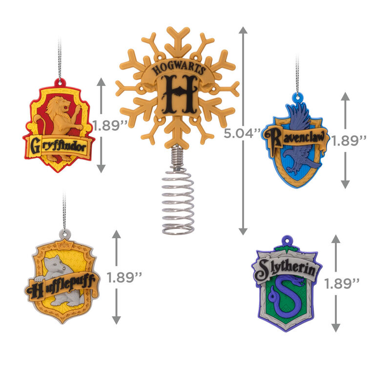 Hallmark Mini Harry Potter™ Hallmark Tree Topper And Ornaments Set Of 5