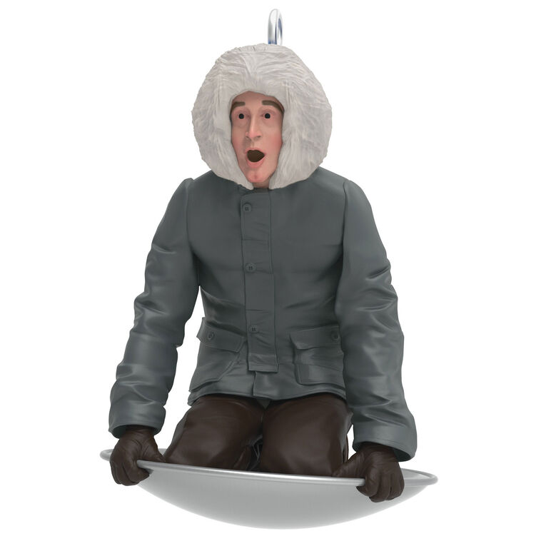 hallmark Mini National Lampoon's Christmas Vacation™ Sledding Clark Ornament 1.25"