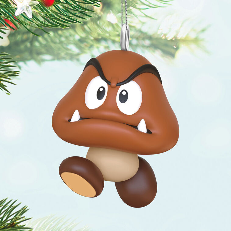 Hallmark Mini Nintendo Super Mario™ Goomba Ornament 1"