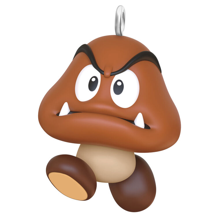 hallmark Mini Nintendo Super Mario™ Goomba Ornament 1"