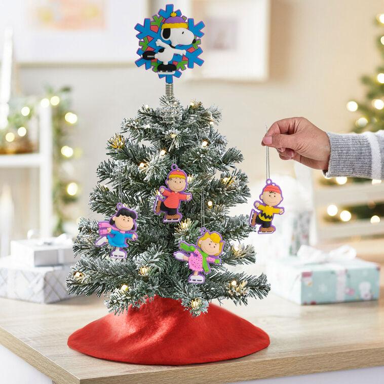 Hallmark Mini Peanuts® Hallmark Tree Topper And Ornaments Set Of 5