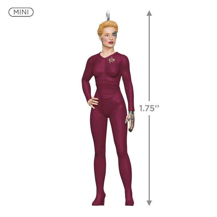 Hallmark Mini Star Trek™: Voyager Seven Of Nine Ornament 1.75"