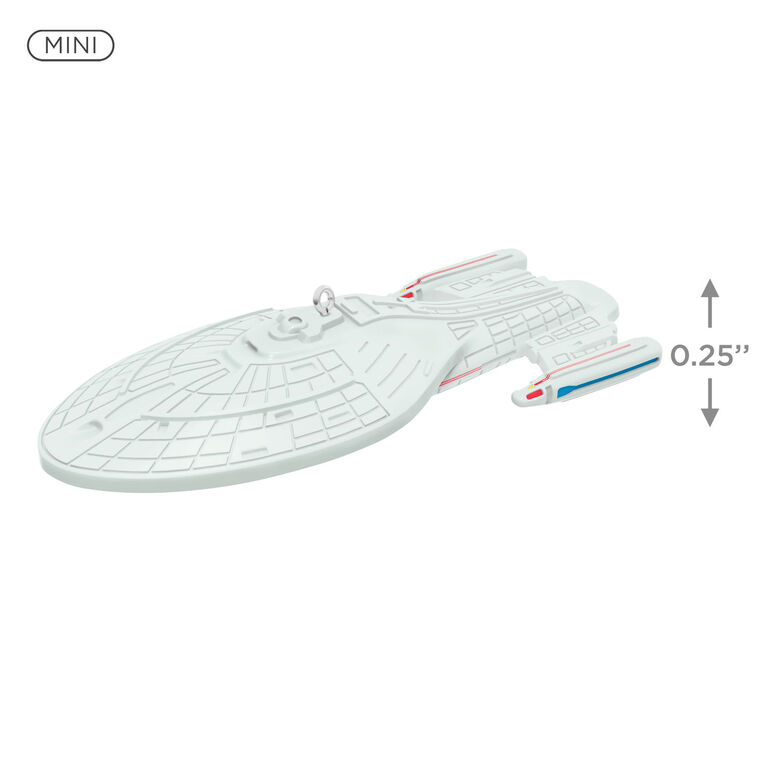 Hallmark Mini Star Trek™: Voyager U.S.S. Voyager Ornament 0.25"